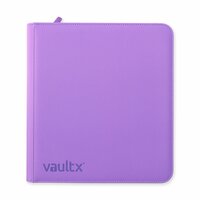 Vault X - Zip Binder Just Purple 12-pocket