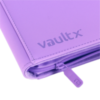 Vault X - Zip Binder Just Purple 9-pocket