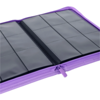 Vault X - Zip Binder Just Purple 9-pocket