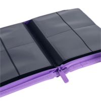 Vault X - Zip Binder Just Purple 4-pocket