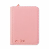 Vault X - Zip Binder Just Pink 4-pocket