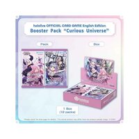 hololive OFFICIAL CARD GAME English Edition Booster Pack Curious Universe