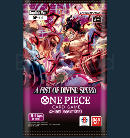 One Piece - A Fist of Divine Speed Boosterbox OP11