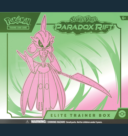 Pokemon - Paradox Rift Elite Trainer Box Iron Valiant
