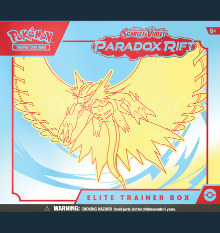 Pokemon - Paradox Rift Elite Trainer Box Roaring Moon