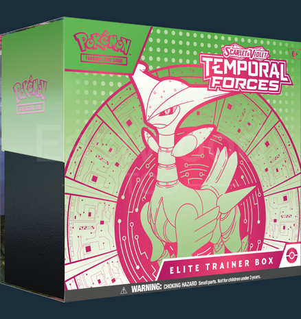 Pokemon - Temporal Forces Elite Trainer Box &ndash; Iron Leaves