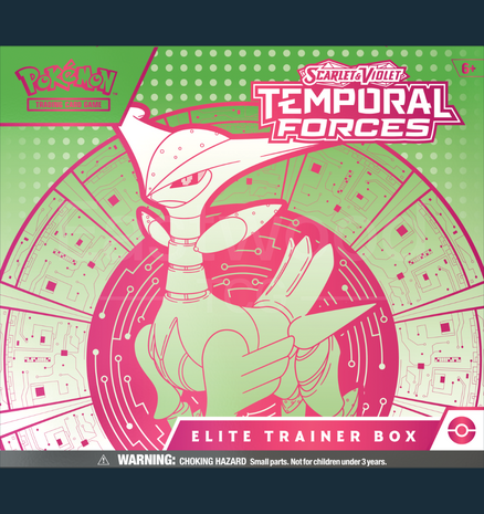 Pokemon - Temporal Forces Elite Trainer Box &ndash; Iron Leaves