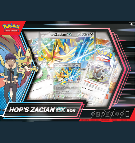 Pokemon - Hop&rsquo;s Zacian ex Box