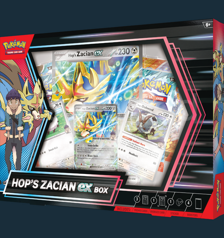 Pokemon - Hop&rsquo;s Zacian ex Box