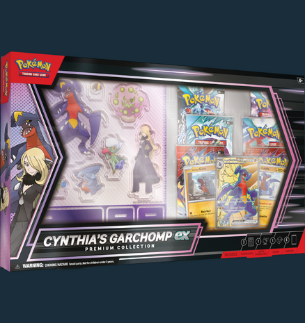 Pokemon - Cynthia&#039;s Garchomp EX Premium Collection