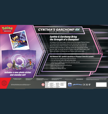 Pokemon - Cynthia&#039;s Garchomp EX Premium Collection