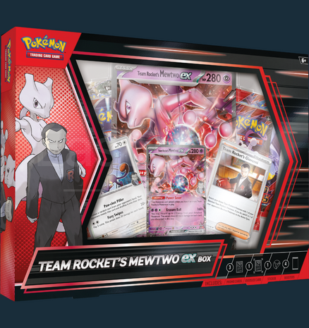 Pokemon - Team Rocket&#039;s Mewtwo EX Box