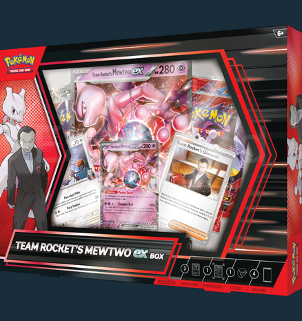 Pokemon - Team Rocket&#039;s Mewtwo EX Box