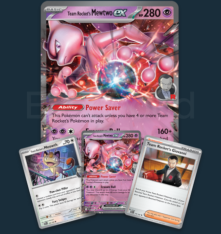 Pokemon - Team Rocket&#039;s Mewtwo EX Box