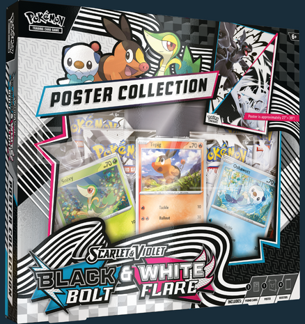 Pokemon - Black Bolt &amp; White Flare Poster Collection (MAX 1 P.P.)