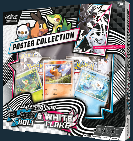 Pokemon - Black Bolt &amp; White Flare Poster Collection (MAX 1 P.P.)