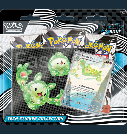 Pokemon - Black Bolt Tech Sticker Collection