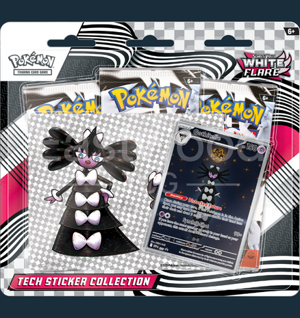 Pokemon - White Flare Tech Sticker Collection