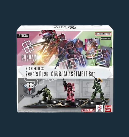 Gundam TCG - Assemble Starter Zeon&#039;s Rush (ST03A)