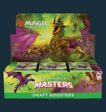 Magic The Gathering - Commander Masters Draft Boosterbox