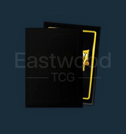 Dragon Shield Black - Matte Sleeves - Standard Size