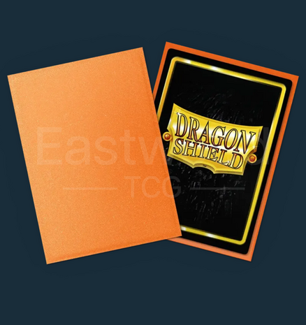 Dragon Shield Amber - Matte Sleeves - Standard Size
