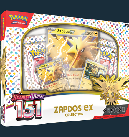 Pokemon - 151 Zapdos Ex Collection