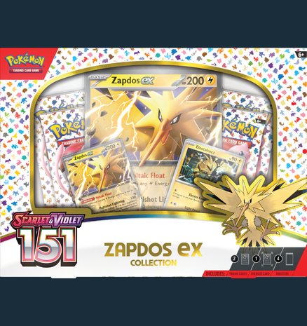 Pokemon - 151 Zapdos Ex Collection