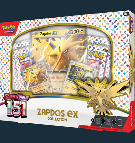 Pokemon - 151 Zapdos Ex Collection