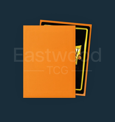 Dragon Shield Orange - Matte Sleeves - Standard Size