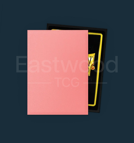 Dragon Shield Peach - Matte Dual Sleeves - Japanese Size