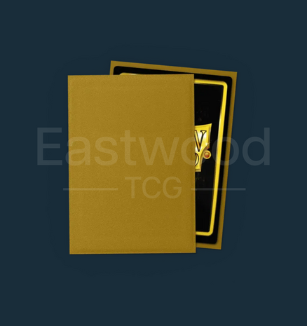 Dragon Shield Gold - Matte Sleeves - Japanese Size