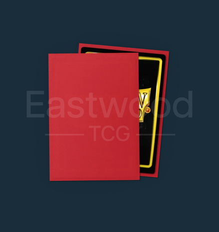Dragon Shield Ruby - Matte Sleeves - Standard Size