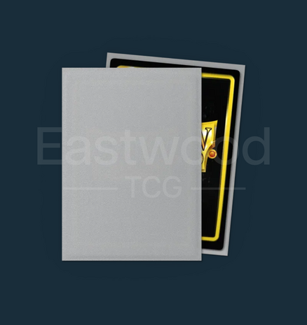 Dragon Shield Silver - Matte Sleeves - Standard Size