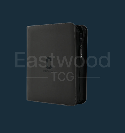Cardstacks 4-Pocket Toploader Binder Grijs