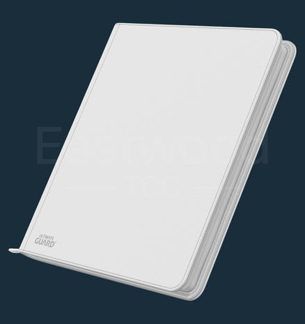 Ultimate Guard Zipfolio 480 24-Pocket Xenoskin - White