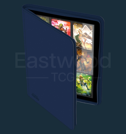 Ultimate Guard Zipfolio 360 18-Pocket Xenoskin - Blue