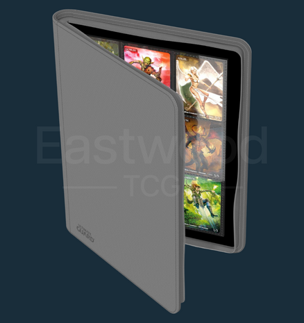 Ultimate Guard Zipfolio 360 18-Pocket Xenoskin - Grey