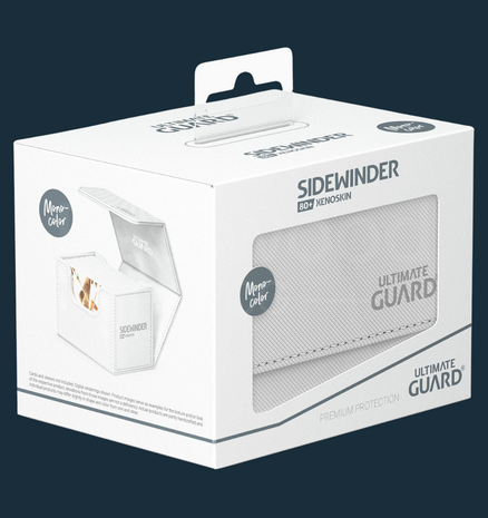 Ultimate Guard Sidewinder 80+ Xenoskin - White