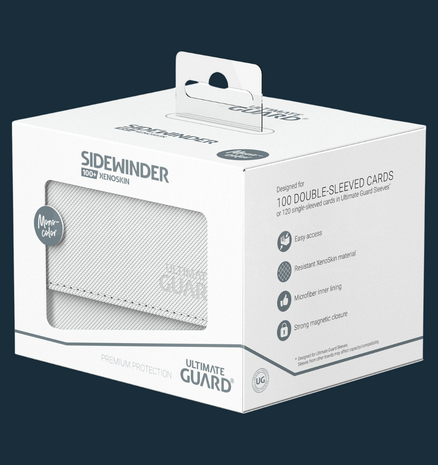 Ultimate Guard Sidewinder 100+ Xenoskin - White