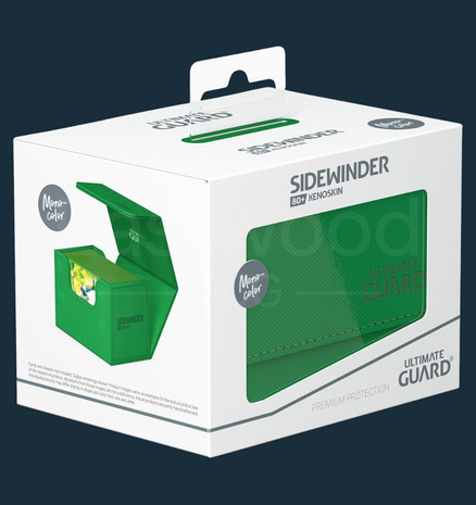Ultimate Guard Sidewinder 80+ Xenoskin - Green