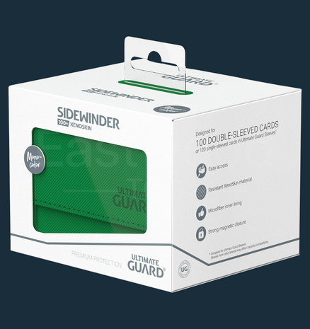 Ultimate Guard Sidewinder 100+ Xenoskin - Green