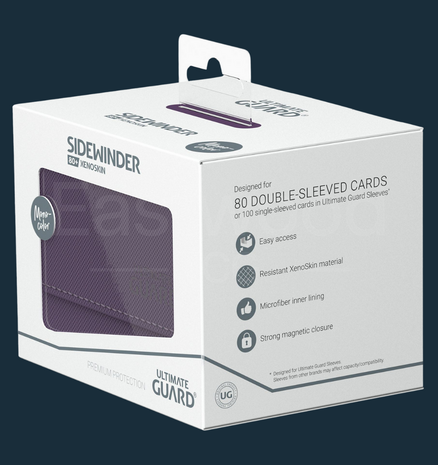 Ultimate Guard Sidewinder 80+ Xenoskin - Purple