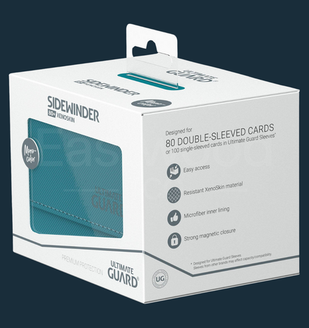 Ultimate Guard Sidewinder 80+ Xenoskin - Petrol
