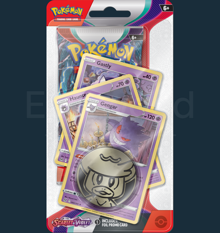 Pokemon - Scarlet &amp; Violet Premium Checklane Blister Gengar