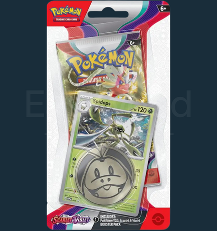 Pokemon - Scarlet &amp; Violet Checklane Blister Spidops