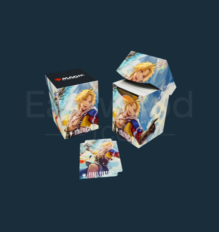 Ultra Pro Magic the Gathering - Final Fantasy Commander 100+ Deckbox Tidus, Yuna&#039;s Guardian