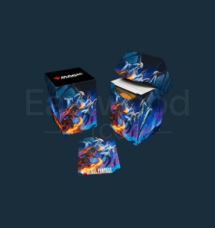 Ultra Pro Magic the Gathering - Final Fantasy 100+ Deckbox Ifrit vs. Bahamut