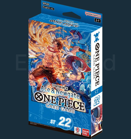 One Piece - Starter Deck Blue Ace &amp; Newgate ST-22