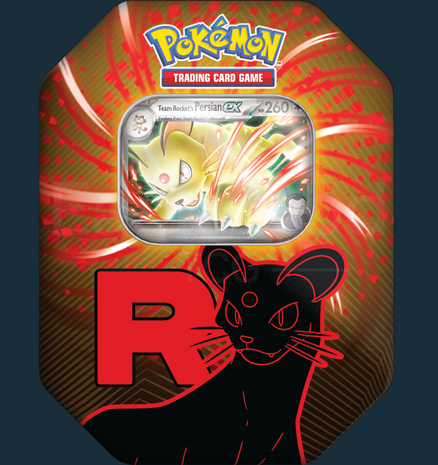 Pokemon - Team Rocket&#039;s EX Tin - Persian
